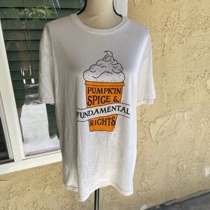 Pumpkin Spice & Fundamental Rights T-shirt